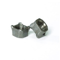 M14 Carbon Steel 08A 12A 1010 Plain Stainless Steel 304 316 Four Welding Point Square Welding Nut